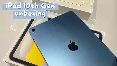 iPad 10th Gen 2022 ◇ Blue ◇ Unboxing | Accessories from Shopee | Aesthetic