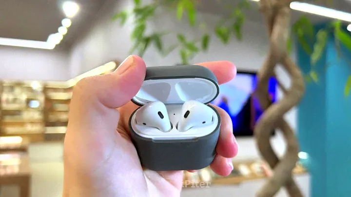 Силиконовый чехол Deppa AirPods Case 1.4мм (Серый)